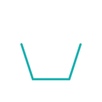 Image of a 3 lines without a top representing the definition pillar